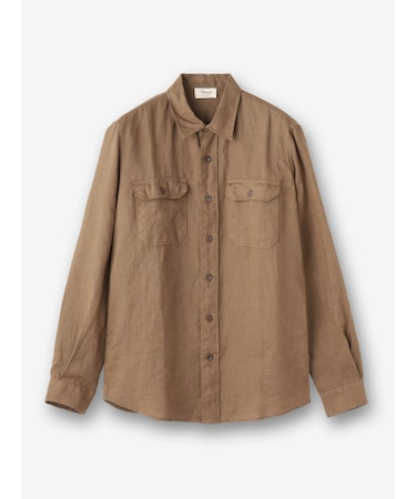 リネンシャツジャケット