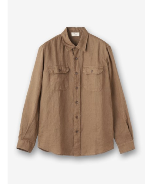 リネンシャツジャケット