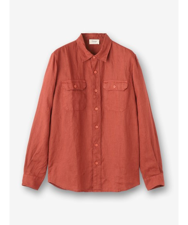 リネンシャツジャケット