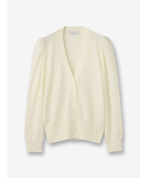 ギャザースリーブ カーディガン