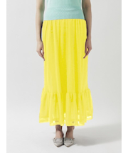 ティアード ニットスカート