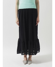 ティアード ニットスカート