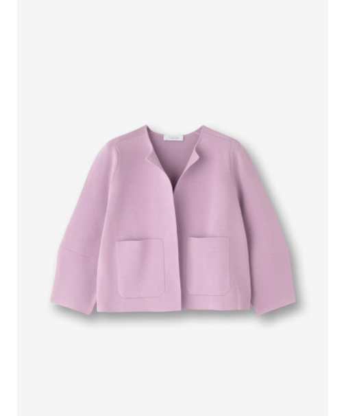 【ミラノリブ】ノーカラージャケット