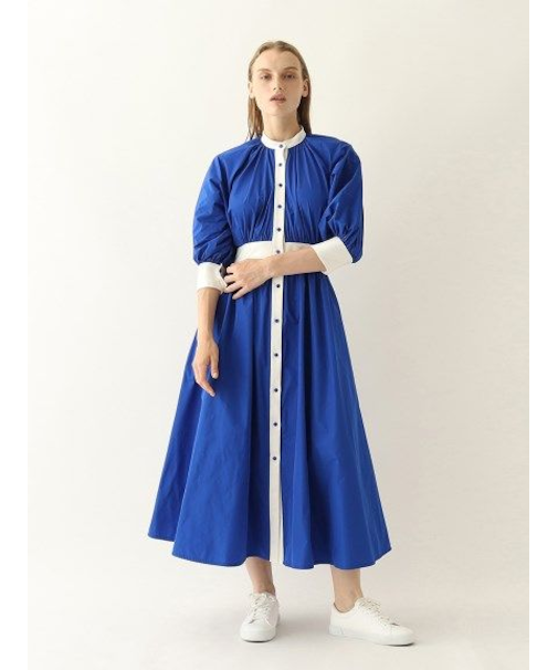 バイカラーワンピース