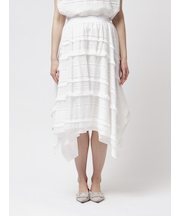 ティアード フレアスカート