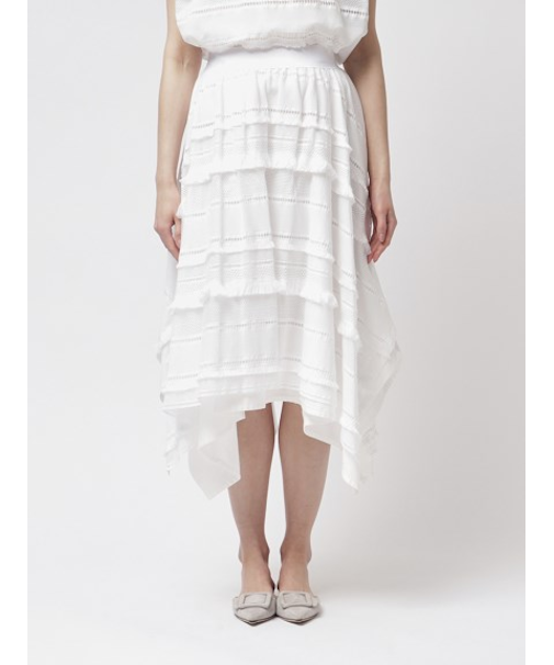 ティアード フレアスカート