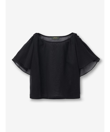 バタフライスリーブブラウス