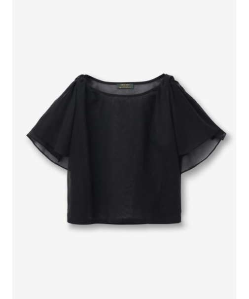 バタフライスリーブブラウス