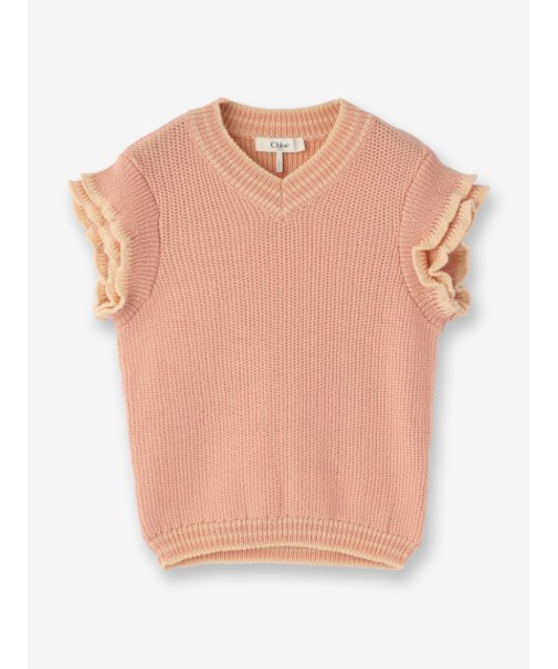 ティアードスリーブ Vネックニット