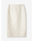 コットンシルク タイトスカート