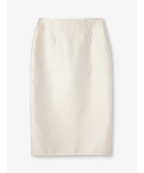 コットンシルク タイトスカート