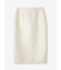 コットンシルク タイトスカート
