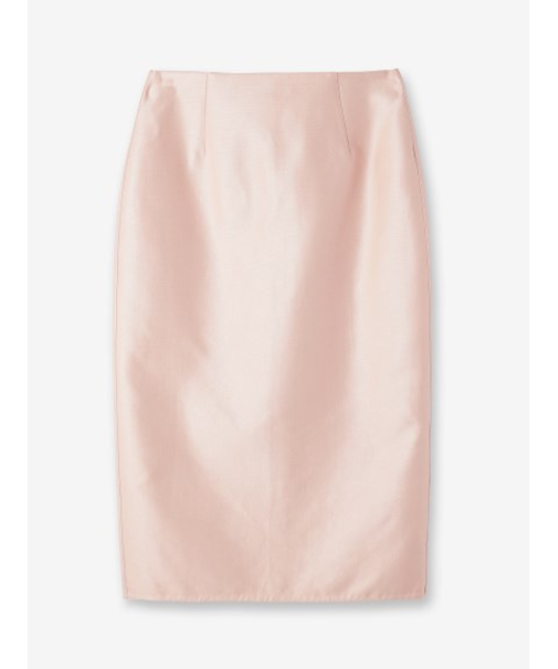 コットンシルク タイトスカート