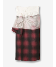 【PENDLETON】ハイウエストチェックスカート