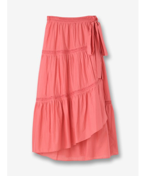 【PRINTS】ティアードラップスカート