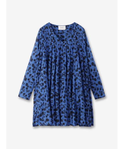 ティアードVネックミニワンピース