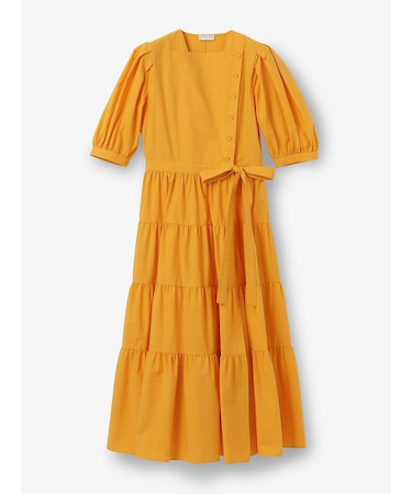 ティアード カシュクールワンピース