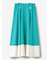 バイカラースカート