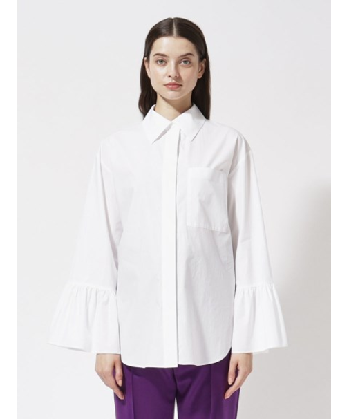 袖フレアシャツ