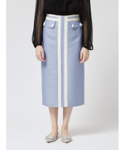 ウールシルク タイトスカート