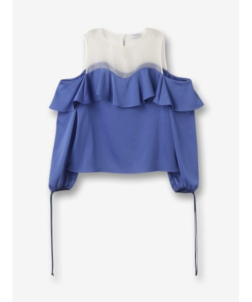 ラッフルフリル ブラウス