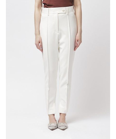 ハイウエストセンタープレスパンツ