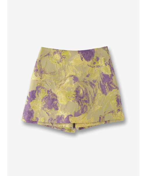 ジャカードキュロットパンツ