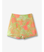 ジャカードキュロットパンツ