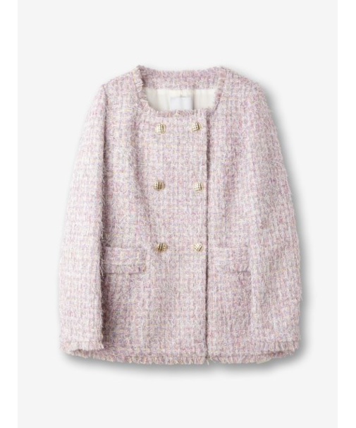ファンシーツイード ダブルジャケット