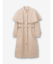 ケープレイヤードロングコート