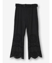 カットワークフレアパンツ