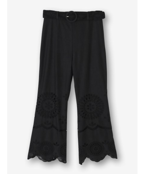 カットワークフレアパンツ