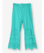 カットワークフレアパンツ