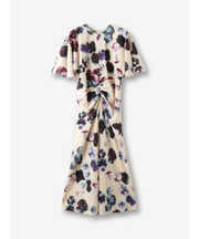 フラワー柄 ワンピース