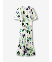 フラワー柄 ワンピース