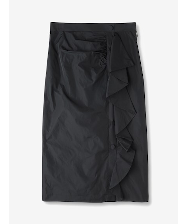 ラッフルフリルタイトスカート