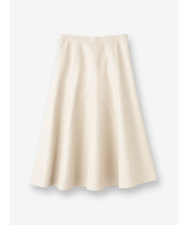 エコレザー フレアスカート