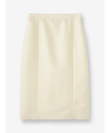 ウールシルク タイトスカート