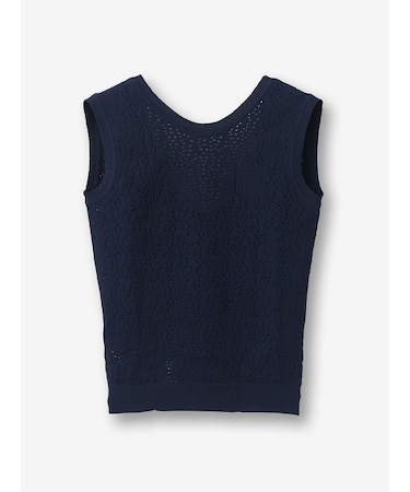 ノースリーブニット