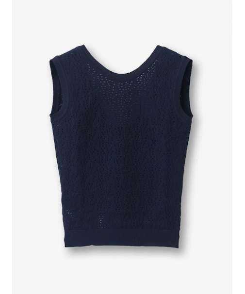 ノースリーブニット