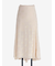 シルク混ヴィスコース スカート