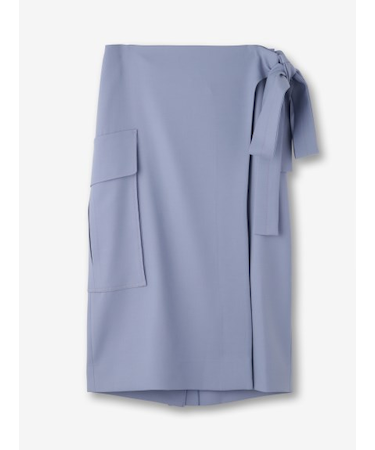 リボンラップスカート