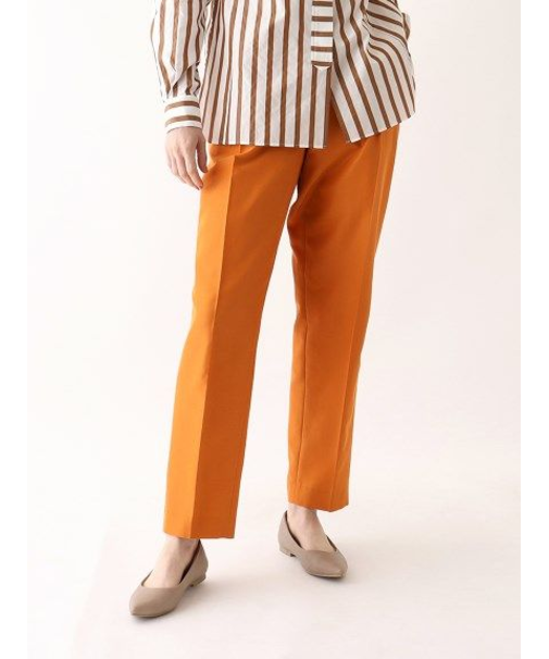 シルクコットン テーパードパンツ