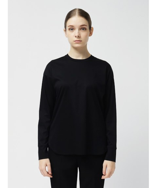 スムースコットン ロングTシャツ
