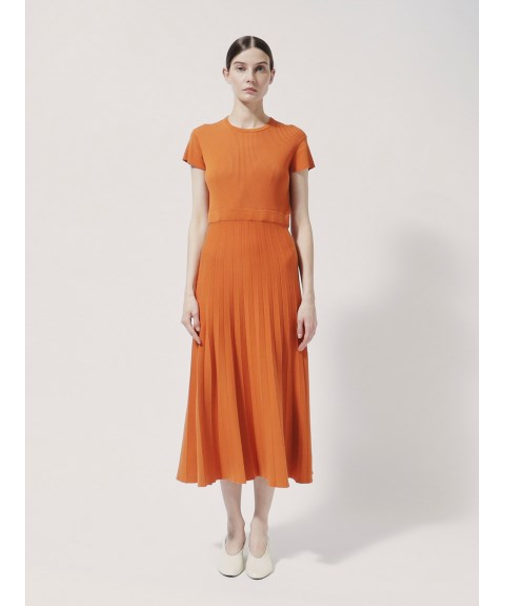 ロングプリーツワンピース