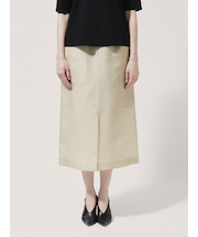 シルクオーガンジー ペンシルスカート