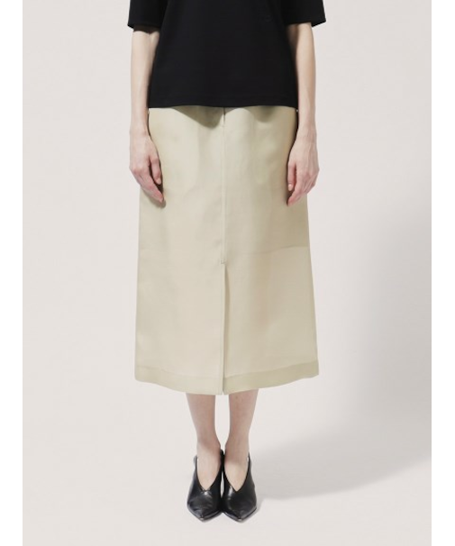 シルクオーガンジー ペンシルスカート