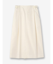 コットンシルク サイドタブスカート