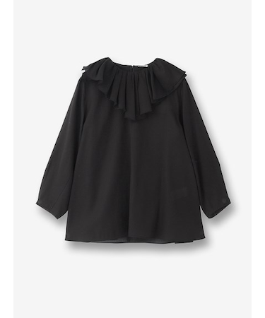 シルクコットン ブラウス