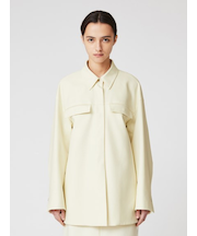 コットンギャバジン シャツジャケット